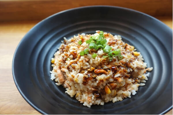 arroz con curry y verduras